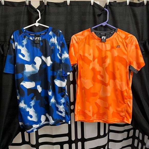 Russell XXL size 18 youth boys set of 2 camo shirts. - Picture 1 of 9
